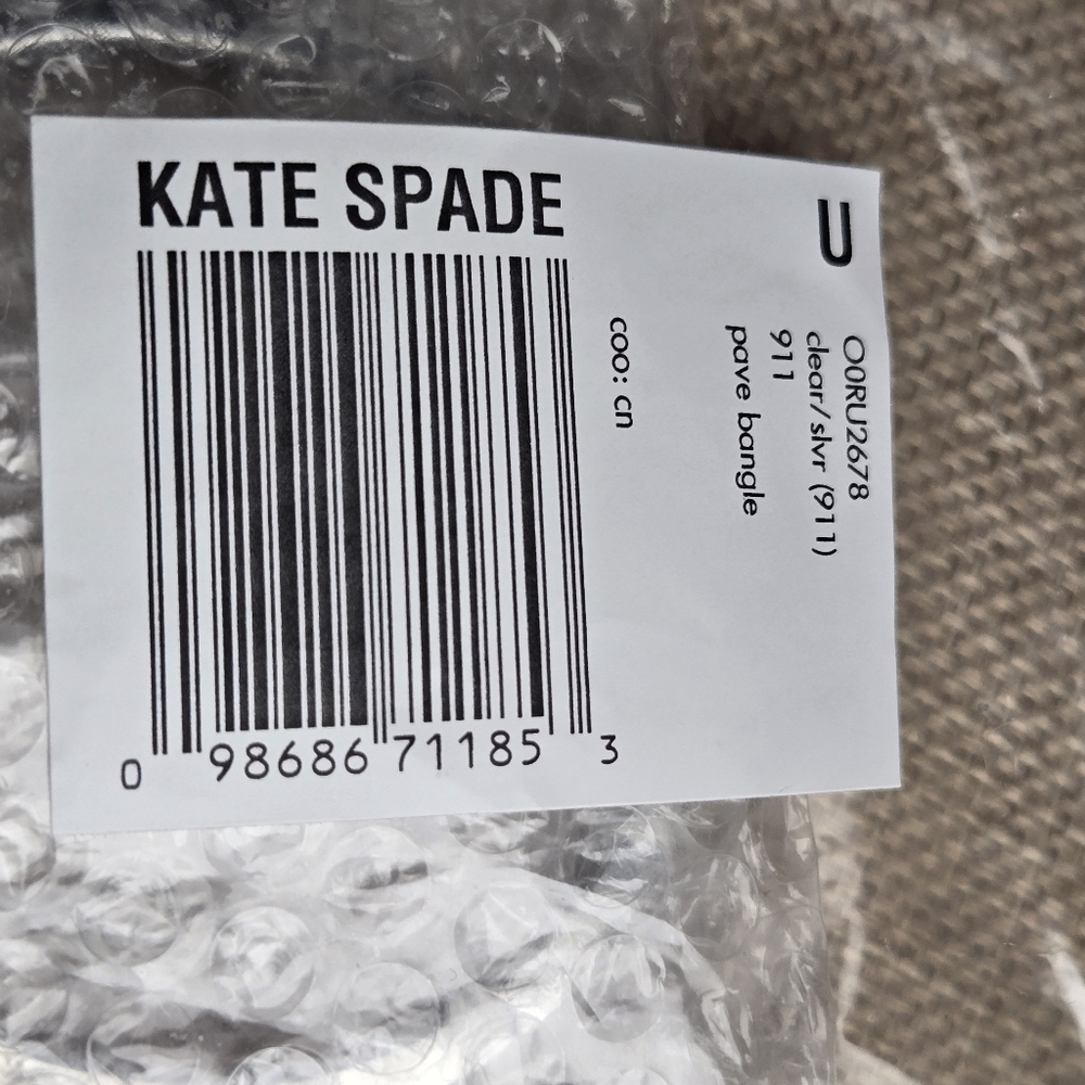 Kate Spade Silver Bangle Set - Picture 7 of 10